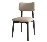 NMVAWIPT Sedie Da Pranzo Moderne In Legno, Imbottite, For Soggiorno, Morbida Pelle, Con Seduta Imbottita E Gambe(Black 5,Set of 4)