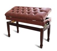 NMVAWIPT Sgabello For Pianoforte Regolabile Con Contenitore, Panca For Musica Classica In Legno Finitura In Pelle, Seduta In Altezza For Studi Musicali(Color 9)