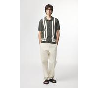 NN.07 Ares Knit 6636 Croc Green Taglia: L | Camicie Casual Outlet | Uomo | Verde