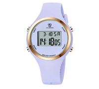 NN BEN NEVIS Orologio digitale da donna, per sport all'aria aperta, con sveglia, cronometro, cronografo, retroilluminazione, regalo per ragazze e donne, 10-AllLightPurple-B1, Cronografo, digitale