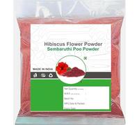 NN Hibiscus Flower Powder,50g Sembaruthi Poo Powder, Lalambari, Gundhal, Jaswandh Flower Powder, For Skin Care, 50g