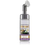 NN Skin Science, Charcoal Foaming Facial Cleanser with Integrated Brush for Deep Cleansing, Silicones and Color, 100ml