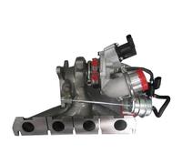 NNBINK Compatibile con A3 per S3 per TT 2006 Attuatore Turbocompressore Elettrico Valvola di Controllo della Sovralimentazione Turbocompressore Accessori per Auto 06F145702CV Turbocompressore Auto