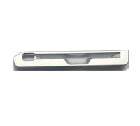 NNBINK Compatibile con Lexus per UX 2019 Pannello Pulsanti Controllo CD Aria Condizionata Auto Copertura Decorativa Pannello Console Centrale Auto Trim del Pannello CD(Silver)