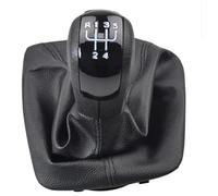 NNBINK Compatibile con Skoda per Octavia 2 per A5 MK2 2004 2005 2006 2007 2008 2009 2010 5 6 Leva del Cambio di velocità Bastone Pomello del Cambio di Avvio manopola Marce(5 Speed)