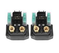 NNBINK Compatibile con Suzuki per Ltf250 2003-2009 per An400 1999-2009 Relè Solenoide Avviamento Motore Relè Avviamento Moto 31800-47e00 Motocicletta solenoide(2 PCS)
