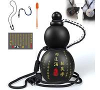 NNBWLMAEE Gourd Water Bottle, Gourd Sports Water Bottle, Unique Water Bottles 800ML, Portable Water Bottle Gourd, Can Be Carried By Hand Or Across The Body (B,1)