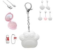 NNBWLMAEE Love Wallet Tote Bag Touch Sensing Light, Stunning Love Wallet Tote, Handbag Sensing Light, Glowing Purse Lamp, Heart Shaped Purse Lights, Rechargeable Sensor for Girls Women (C)