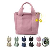 NNBWLMAEE Tinkertechus Bag, Tinkertechus Crossbody Bag, Large Capacity Multi-Pocket Handbag, Small Tote Bags with Zippe (Pink-A)