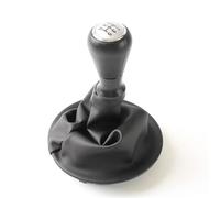 NNEMEGFJE Pomo leva cambio auto Compatibile Con Peugeot Per Partner | 2008-2014 2015 2016 2017 2018 2019 2020 2021 Cuffia Leva Pomello Cambio Manuale A 5 Marce Per Auto(ABS Sliver)