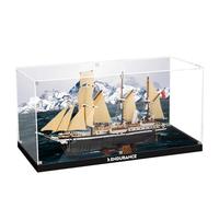 NNIESSD Vetrina acrilica per Lego 10335 Endurance Expedition, modello di nave, antipolvere, trasparente