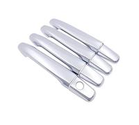 NNJIEUPO Copri Maniglia per Porta Compatibile con Citroen per C4 per AirCross 2012 2013 2014 2015 2016 2017 Copri Maniglia Portiera Auto Accessori Auto Adesivi Set di Finiture(Handle No Button)