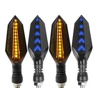 NNJIEUPO Moto Luce di Marcia Compatibile con M1000R per M1000RR Moto Indicatori di Direzione Luce Lampeggiante Luci Lampeggianti Indicatore Segnale di Stop Lampada Freno