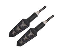 NNJIEUPO Moto Luce di Marcia Compatibile con Suzuki per GSF1250 per GSF1200 per GSF650 per Bandit per GSX650F per SV1000 Luce di Direzione per Motocicletta Acqua Corrente