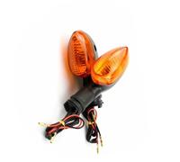 NNJIEUPO Moto Luce di Marcia Compatibile con Yamaha per FZ-6N per FZ-6S 2004 2005 2006 2007 2008 2009 1 Paio Indicatori di Direzione Anteriori E Posteriori per Motociclette Lampada Lampeggiante Ambra