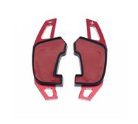 NNJIEUPO Palette Volante Compatibile con per Golf 7 per R-Line per GTI 2015 2016 2017 2018 2019 2020 Coppia di Palette Cambio Interne per Auto Estensione delle Palette del Cambio al Volante(Red)