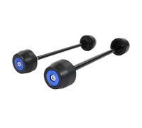 NNJIEUPO Slider Telaio Moto Compatibile con Suzuki per DR650 per DR650SE 1996-2024 Slider per ASSE Anteriore E Posteriore per Moto Slider per Forcella Slider per Telaio Slider per Telaio Accessorio