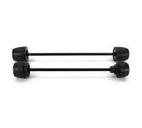 NNJIEUPO Slider Telaio Moto Compatibile con Suzuki per DRZ400SM per DRZ400S per DRZ400SE 2000-2024 Assale Anteriore Posteriore Forcella Crash Sliders Protezione Ruota Moto Accessorio