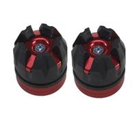 NNJIEUPO Slider Telaio Moto Universale 2 Pezzi Moto Anteriore Posteriore Forcella Ruota Crash Protettore Anti-Caduta Telaio Slider Protezione Moto Crash Proteggere Motocross