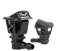 NNMIKOLC Lavavetri Uugelli Compatibile con Jeep per Wrangler JK 2013-2017 OEM:68164356AB 2 Pezzi Ugello Lavavetri Parabrezza Anteriore Spruzzatore Cofano Auto