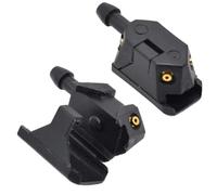 NNMIKOLC Lavavetri Uugelli Montato su Braccio da 8 Mm E 9 Mm Regolabile in 4 Direzioni 2 Pezzi Accessori Universali per Auto Ugelli per Tergicristallo E Lavavetri