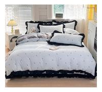 Nnnydjy Coperta per Chi Dorme Caldo, Copriletto Matrimoniale in Cotone, Coperta Morbida per Tutte Le Stagioni, Coperta per Divano E Divano Letto, Trapunta per Aria Condizionata,Blu,D