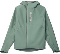 Nnormal - Giacca da trail impermeabile leggera - Trail Rain Jacket W Green per Donne in Poliestere Riciclato - Taglia M - Verde