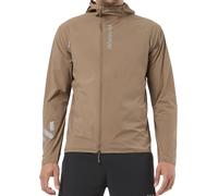 Nnormal - Giacca da trail running antivento - Trail Wind Jacket Brown per Uomo in Nylon - Taglia M - Marrone