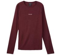 NNormal - Merino Long Sleeve 02 - Maglia da corsa S rosso