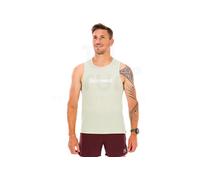 Nnormal - Canottiera ultraleggera e altamente traspirante - Race Tank 02 Green per Uomo in Poliestere Riciclato - Taglia S - Verde