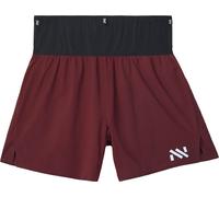 Nnormal - Short stretch - Race Short 02 Burgundy per Uomo in Nylon - Taglia L - Bordeaux