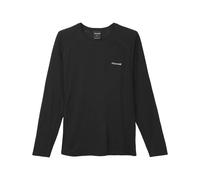 Maglia NNormal Merino manica lunga nero intenso - L