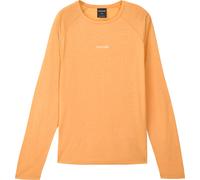 Nnormal - T-shirt a maniche lunghe in lana merino termoregolante e antibatterica - Merino Long Sleeve 02 Orange per Uomo - Taglia M - Arancione