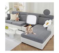 NNSMUN Copriseduta Divano Copri Elastico Cuscini Seduta Sedie Arredamento Copricuscini Coprisedia Cuscino Elasticizzato per Cuscino del Sedile del Divano Coprisedile (Dark Gray,1 Posto)