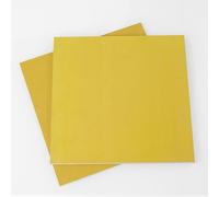 NNYROKJF 3pcs Pannello epossidico Resina Resina epossidica Foglio Isolante, Giallo Fibra di Vetro Resistente alle Alte Temperature, 200x200mm,200mm*200mm*1.5mm (3 Pieces)