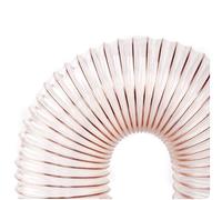 NNYROKJF Tubo Flessibile di Raccolta della Polvere in PU 102 Mm ID, Parete 0,63-2 Mm, Lunghezza 1 M, per Aspirazione della Polvere,0.63mm