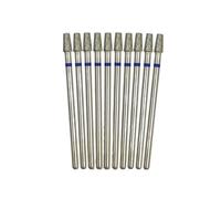 NnYuaUil 10 pezzi/confezione punte for trapano for unghie coniche diamantate 3/32 frese for manicure cuticole unghie accessori strumenti