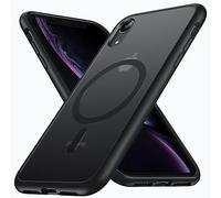 NO.1 Custodia magnetica per iPhone XR compatibile con ricarica wireless MagSafe [traslucido opaco] [anti-impronte] [antiurto militare] custodia rigida sottile con paraurti in silicone iPhone XR