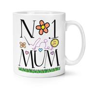No.1 Mamma Cuori 284ml Tazza - Divertente Festa Della Mamma Love Migliore