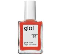 no. 139 Nail Polish Fiery Orange Red 15 ml