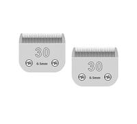 NO 30 Lama for Tosatrice Staccabile for Cani Da Compagnia, Compatibile Con Oster, A5, Animali, Lunghezza Di Taglio 0,5 Mm, Vestibilità Precisa Da 1/50 Pollici(2pcs)
