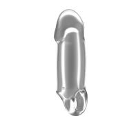 NO.37 SON037TRA PROLUNGA ELASTICA x IL PENE TRASPARENTE dildo liscio indossabile