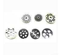 No 5 - Piastra per tritacarne, facile da pulire, in acciaio inox, 12 mm