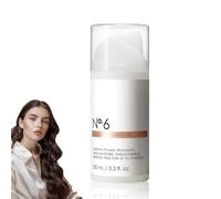 No 6 Crema Cura Capillari, Leave-in-Styling-Hair Crema-Trattamento, Lizzamento Condizionamento e Rinforzo, Controllo dei frizzi per fino a 72 ore, Per tutti i tipi di capelli,100ml