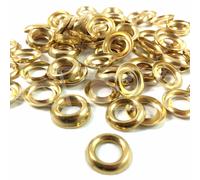 No.6 Solid Brass Coppe Di Viti A Superficie Confezione Da 500