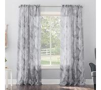 No. 918 Cristo - Tenda a pannello in voile trasparente, 129,5 x 160 cm, colore: Grigio