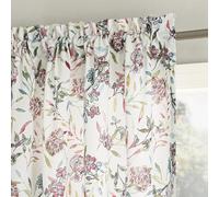 No. 918 Lily Garden - Tenda a pannello con tasca per bastone, motivo floreale ad acquerello, 137 x 213 cm, colore: rosa