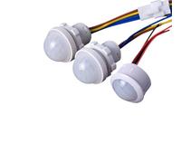 No Adjustable Delay Human Body Infrared Detector IR Infrared Motion Sensor Light Switch For Home(DC 12-24V Type F)