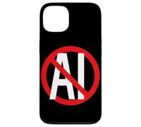 No ai contenuti generati dall'IA Anti Digital Age Stop AI Protest Custodia per iPhone 13