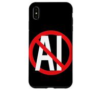 No ai contenuti generati dall'IA Anti Digital Age Stop AI Protest Custodia per iPhone XS Max